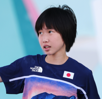 森秋彩 　かわいい　幼い　中学生　高校時代　パリオリンピック　スポーツクライミング　現在　2024年　筋肉　腕細い