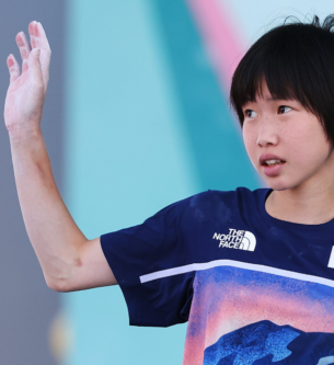 森秋彩 　かわいい　幼い　中学生　高校時代　パリオリンピック　スポーツクライミング　現在　2024年　筋肉　腕細い