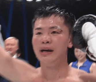 Amazonプライムビデオボクシング13に勝利した那須川天心選手の画像