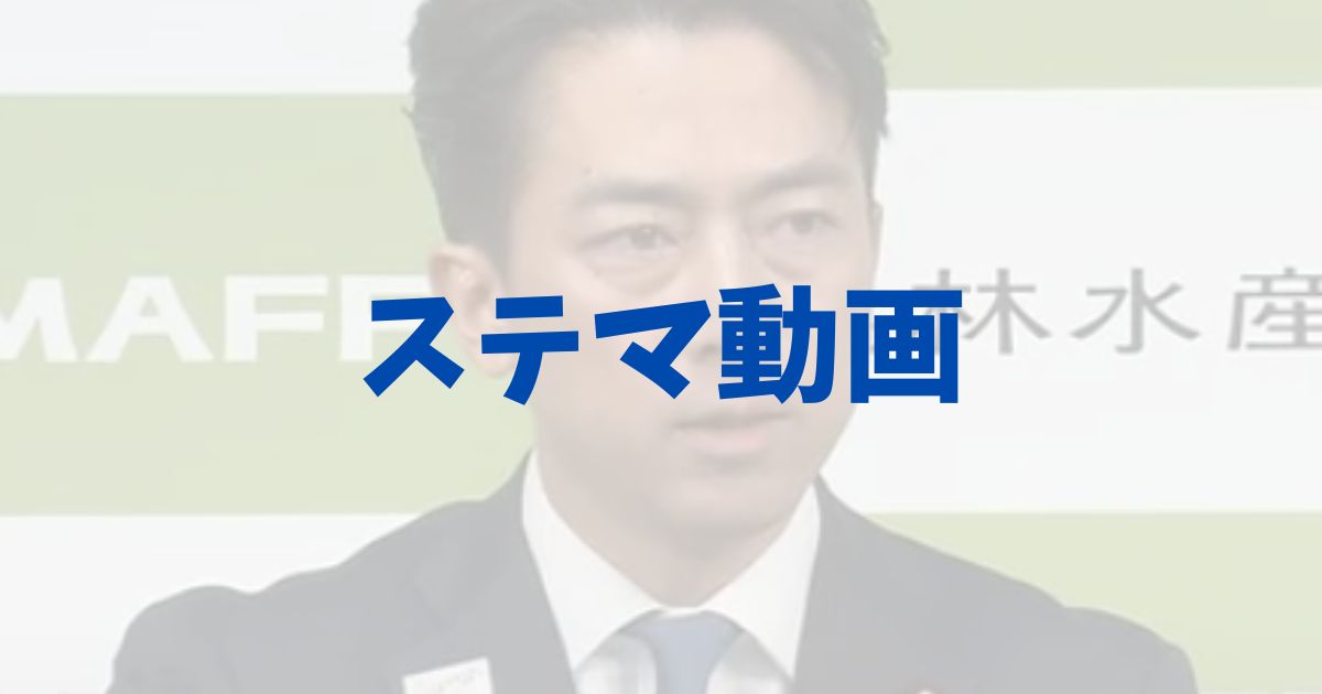 小泉進次郎のステマ動画の記事